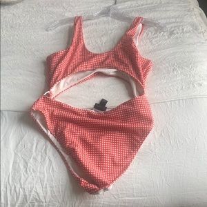 Red Gingham Packsun Suit